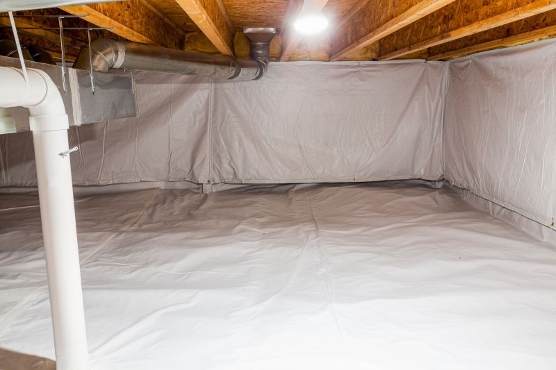 Sealed Crawlspace with Vent Cover
